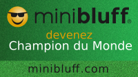 Frédéric joue au Minibluff